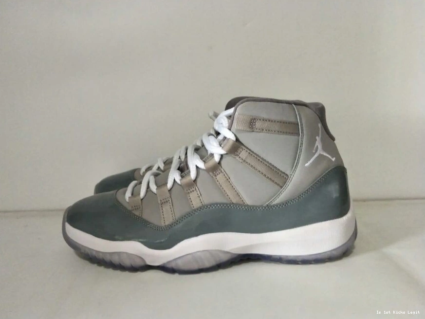 Ad 11 Retro Jordan Cool 378037-001 Grey  0401